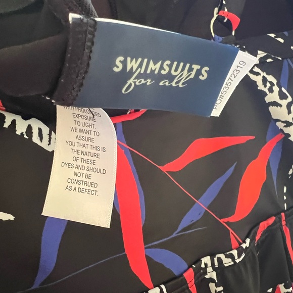 Swimsuits For All Size 18 Women’s One Piece Flowy Tankini Swimdress - Picture 7 of 8